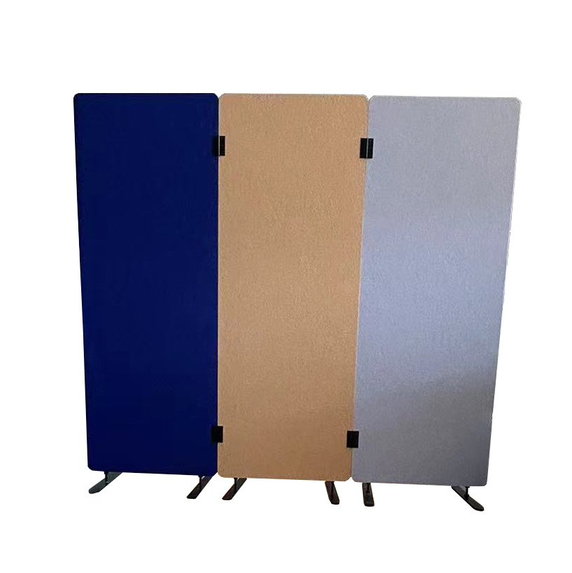 Recycle Material Office Furniture Room Divider PET Soundproofing Mobile Partition Office Acoustic Divider