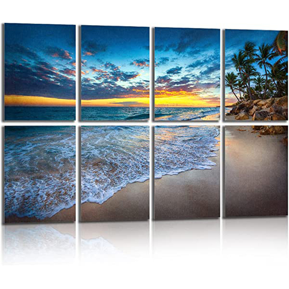 Custom Photo Print Self-adhesive PET Felt Art Acoustic Panels Decorative Polyester Fiber Sound Absorbing Wall Panels for Home