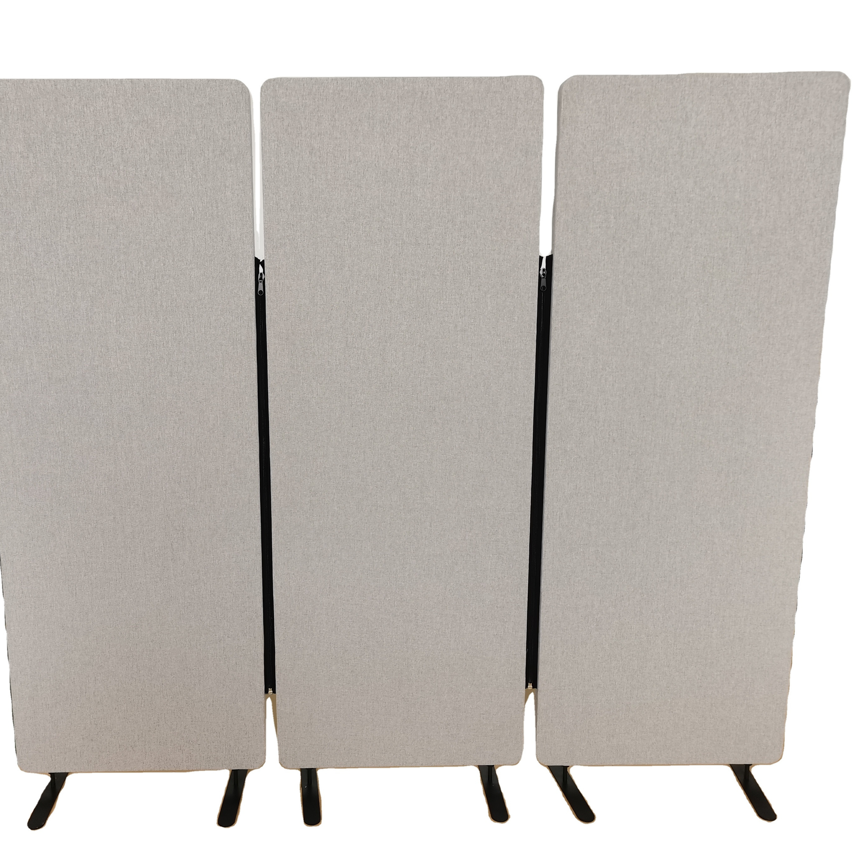 Recycle Material Office Furniture Room Divider PET Soundproofing Mobile Partition Office Acoustic Divider