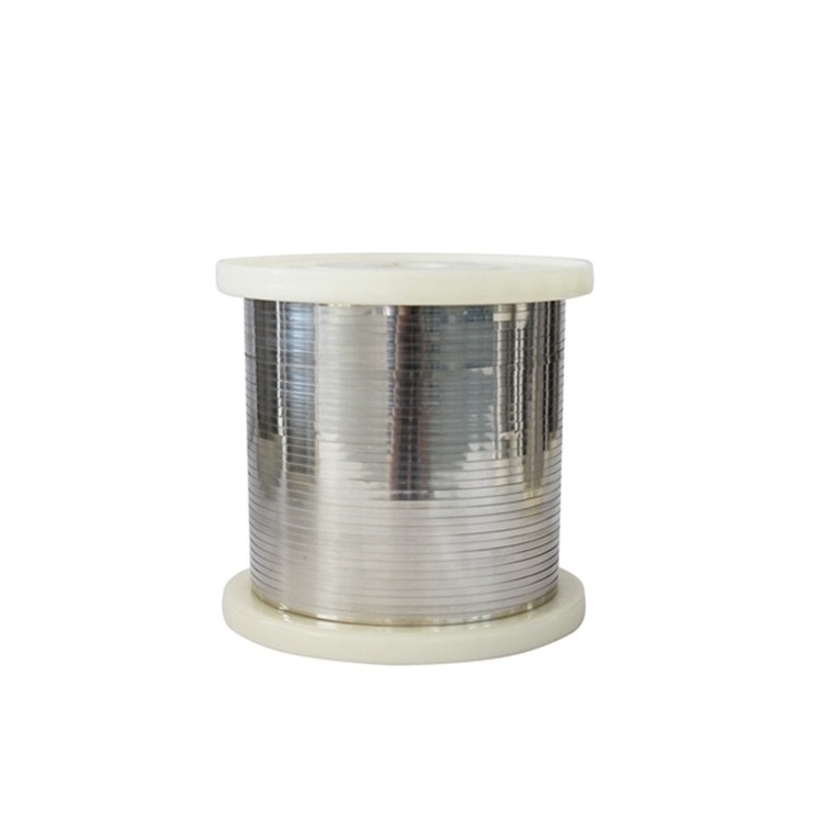 Nickel Heating Element Wire Nichrome NI80 Flat CR20Ni80 Ni80 Nicr 80 20 Electrical Wire for Nickel Category