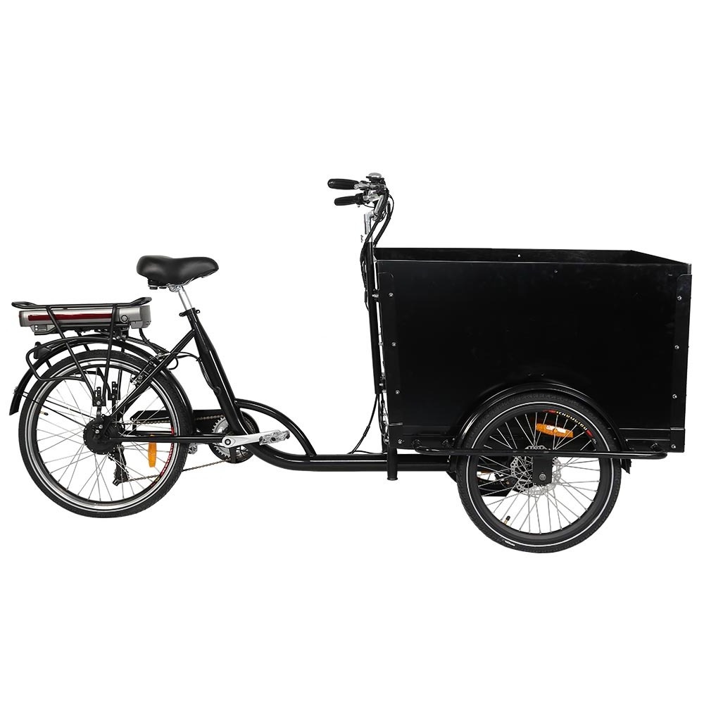 Kuake  Tricycle Two Front Wheels Front Loading Cargo Tricycle Front Load Tricycle