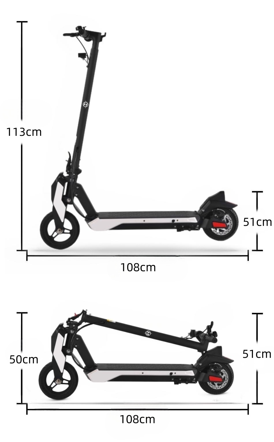 2023  new   China  Long range 28km folding  brush motor kick  9.3 inch 36 v 350 w scooter electric adult