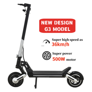 2023 9.3 "tires 48V8.7aAh500W motor electric scooter adult off-road electric scooter aluminum alloy frame fast shipping