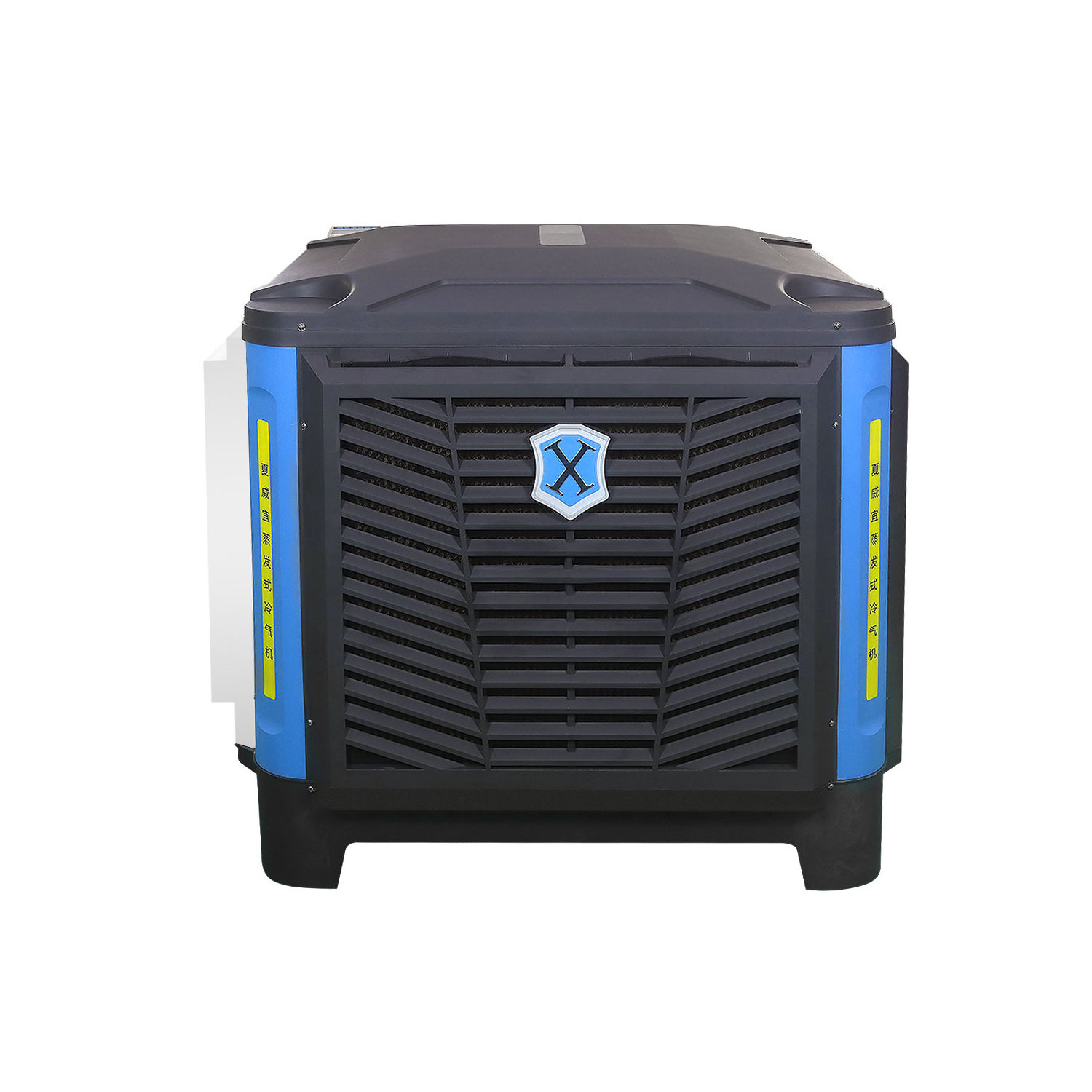 hot sale low price Hawai Fan Axial blow  Air Cooler industrial Green 20K cmh water air cooling box wet curtain air conditioners