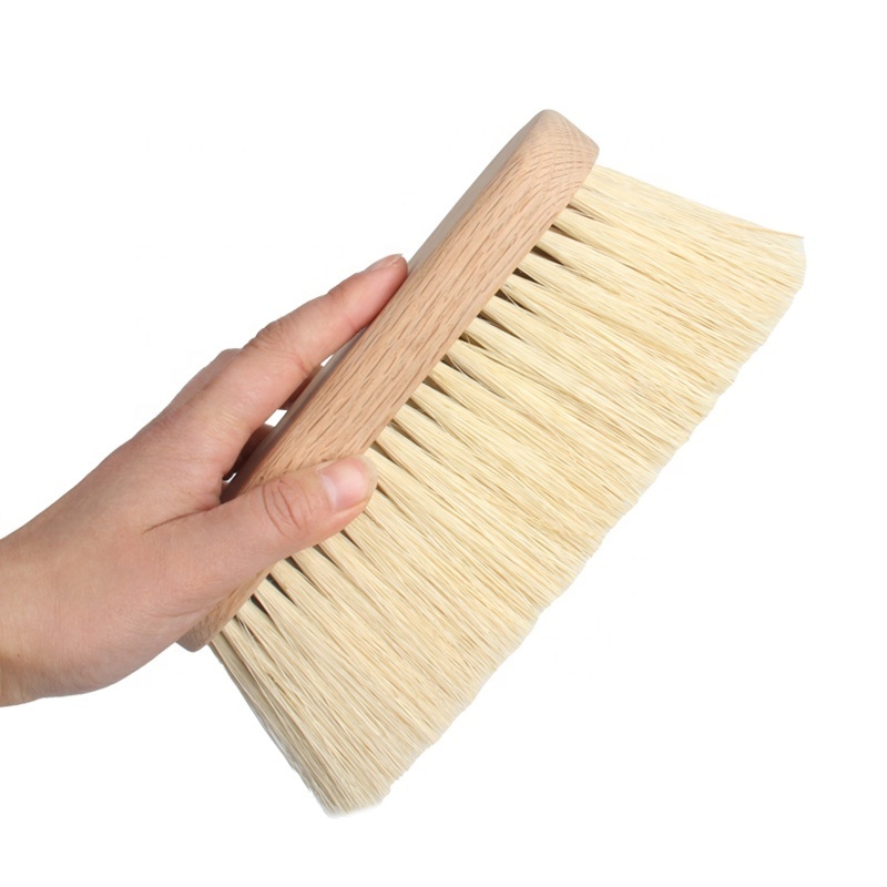 Custom Made Direct Manufacturer Horse Care Products Round Wood Horse Equipment Grooming Brush