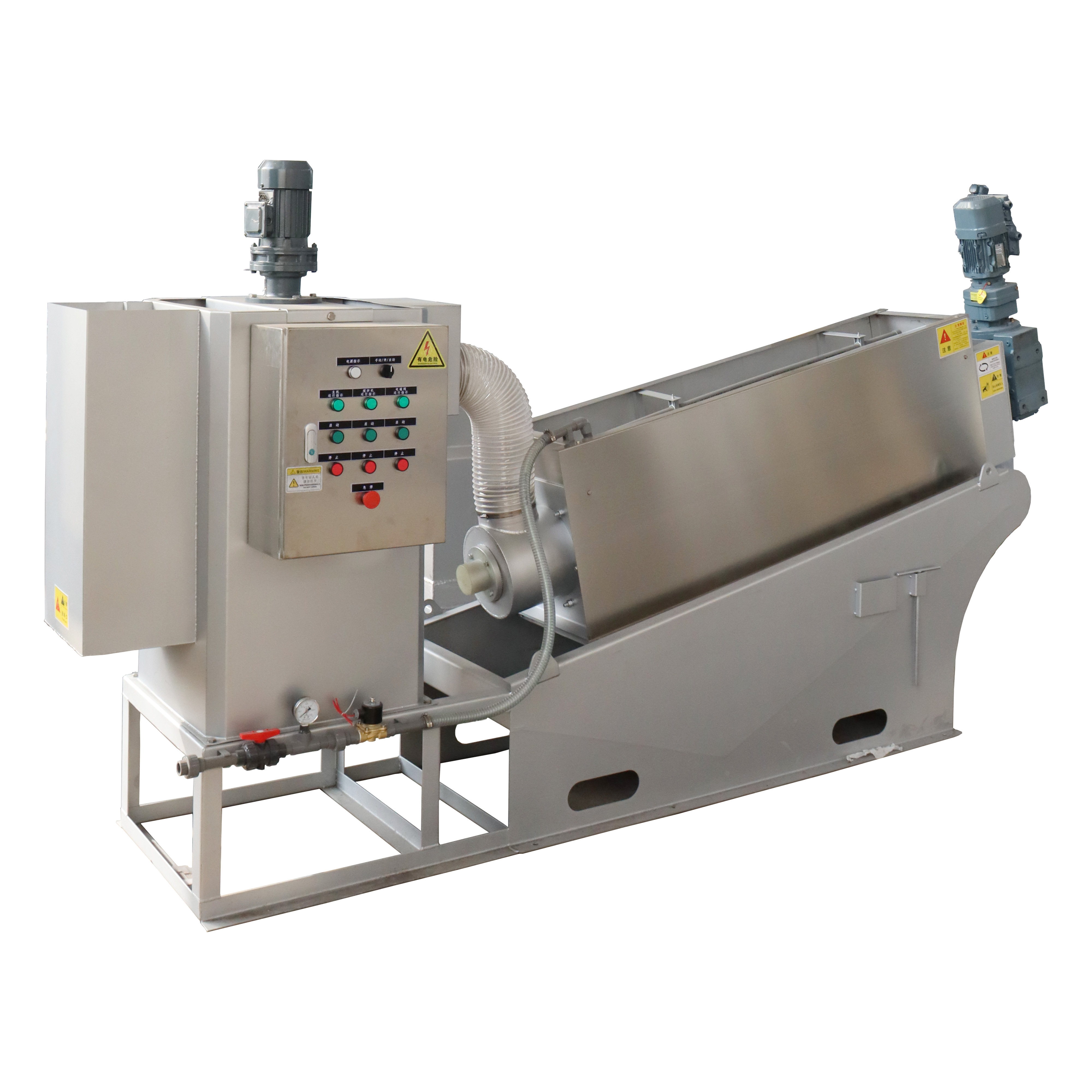 wholesale hot sale Automatic Sludge Dewatering Machine for Oily Sludge of Wastewater Treatment