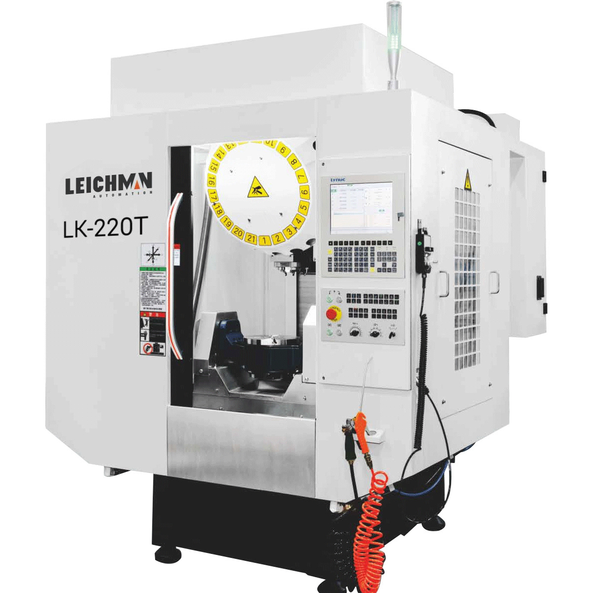 5 axis Chinese cnc milling machine vertical machining center LK220T 5 Axis Cnc milling machine with tools