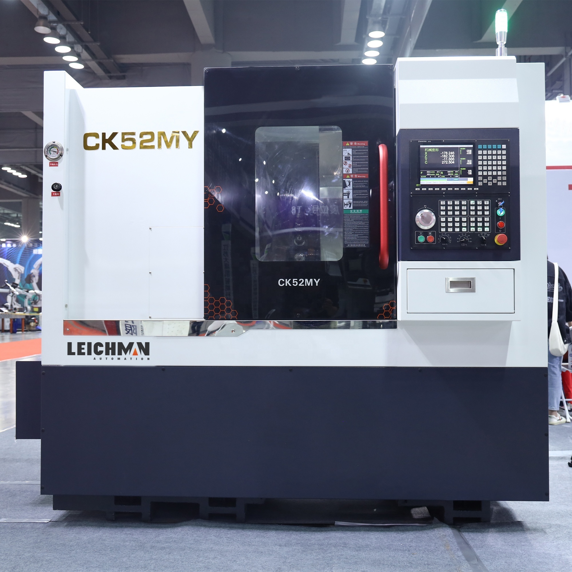 China Low Cost Turning CNC Lathe CK52MY Metal Cnc Automatic Lathe Machine CK46MY brake lathe machine