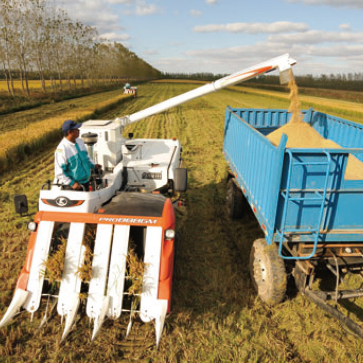 KubotaPRO888GM Used Kubota Lavender Small Combine Harvester Japan Used Sugarcane Harvester Price