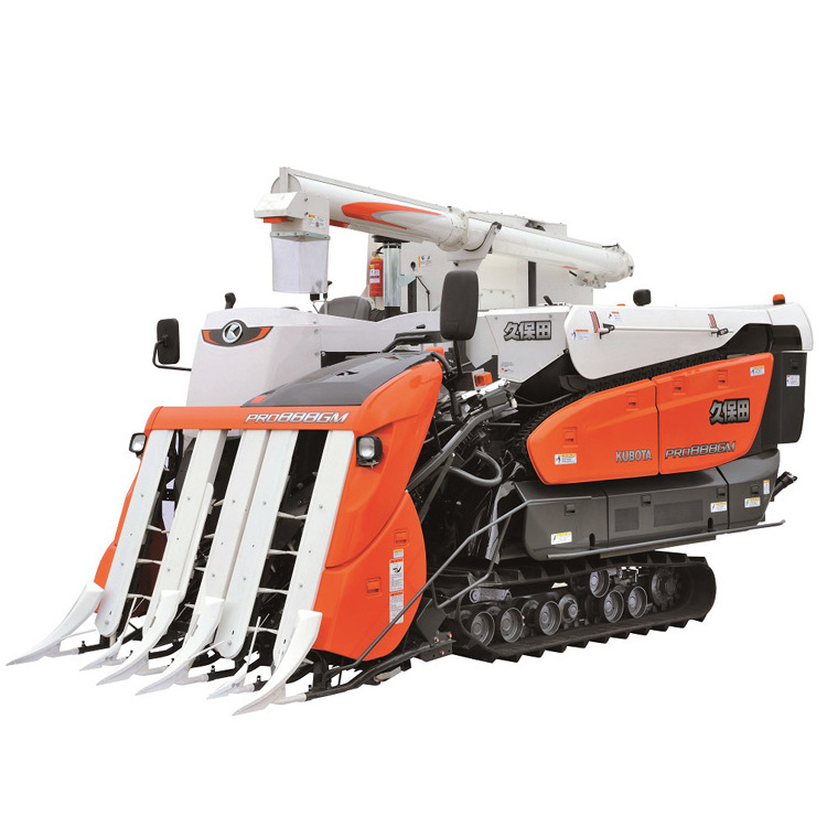 KubotaPRO888GM Used Kubota Lavender Small Combine Harvester Japan Used Sugarcane Harvester Price