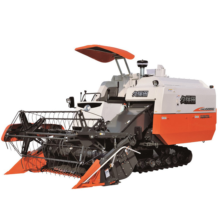 Price Of used Kubota PRO688Q DC60 Mini  Combine Harvester Machine For Wheat And Corn In Sri Lanka