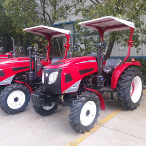 4Wd Tractor Original With Loader And Small Ditcher China Brand JINMA