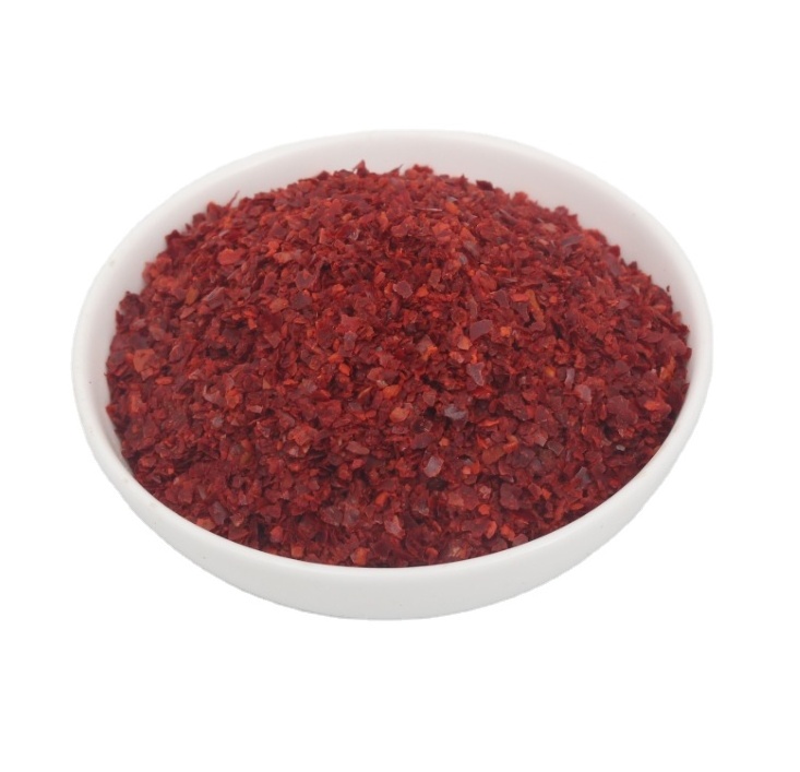 Factory supply kimchi bulk Dried Chili pepper flakes Natural high quality sweet kimchi crushed chili