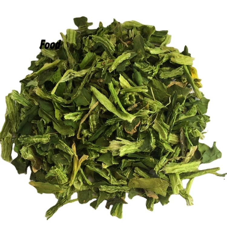 Dehydrated vegetables spinach stems in low prices