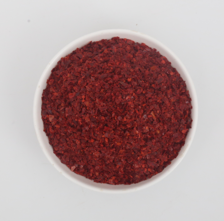 Factory supply kimchi bulk Dried Chili pepper flakes Natural high quality sweet kimchi crushed chili