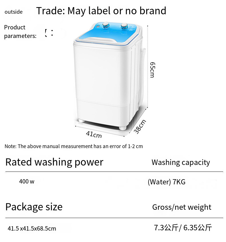 Mini Portable Washing Machine and Drying Clothes Plastic Laundry Foldable Shoe Dish Top-load Machines