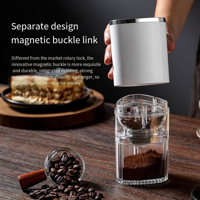 OEM Small Portable Mini Home Kitchen Coffee Grinder Machine Mill Automatic Usb Charging Electric Coffee Grinder