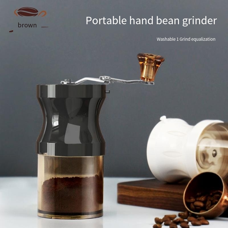 Mini Portable Hand Manual Coffee Ceramic With Adjustable Coarseness Settings  Coffee Grinder Manual Espresso Coffee Bean