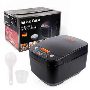 In Stock 5L Silver Crest Automatic Smart Digital Touch Lcd Multi Non-stick Home Electric Digital Rice Cooker