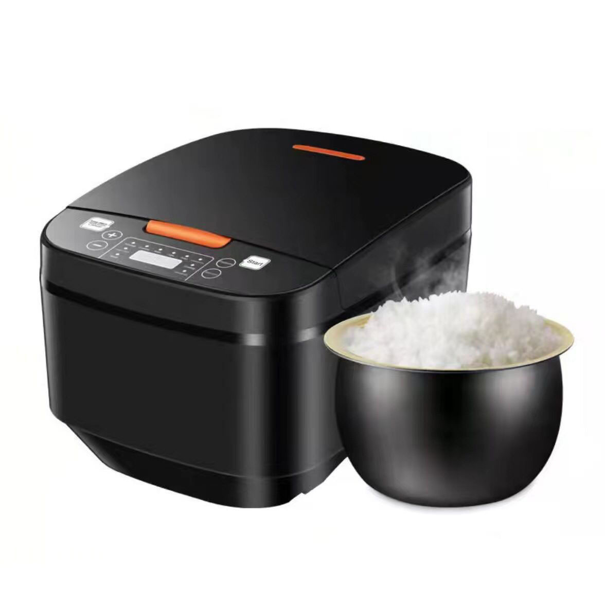 In Stock 5L Silver Crest Automatic Smart Digital Touch Lcd Multi Non-stick Home Electric Digital Rice Cooker