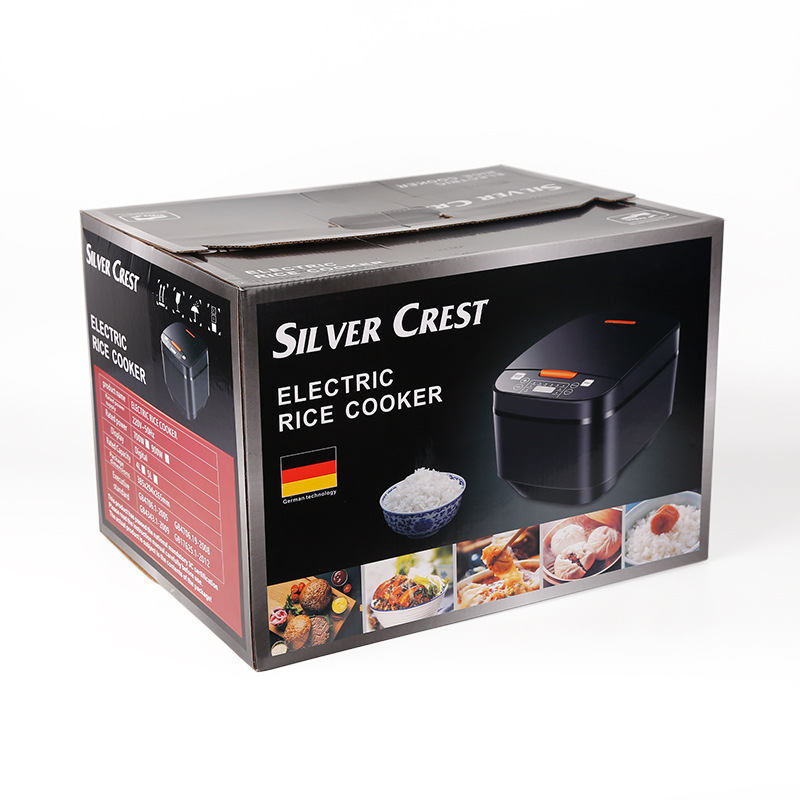 In Stock 5L Silver Crest Automatic Smart Digital Touch Lcd Multi Non-stick Home Electric Digital Rice Cooker