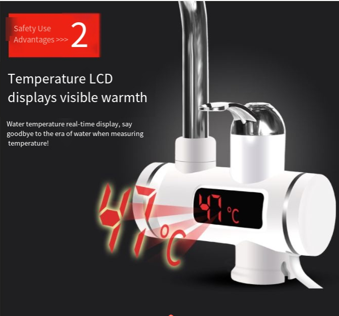 Winter household heater kitchen and bath dual use instant hot faucet water heater