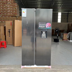 573L Super Freezing Auto-Defrost Side-by-Side Refrigerator Four-Door French Door Household Refrigerators