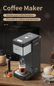 Multi-functional Drip Commercial Automatic Electrical Smart Coffee Maker Machine Vending Roasting Coffee Maker For Home Use