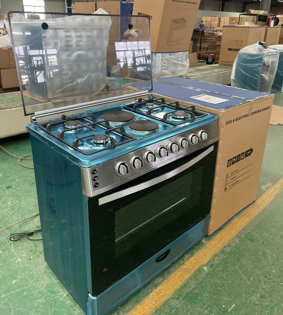 Baking Cooking Appliances Gas Range Free Standing Oven With Grill Four Burners Gas Stove  Electric cooking stove