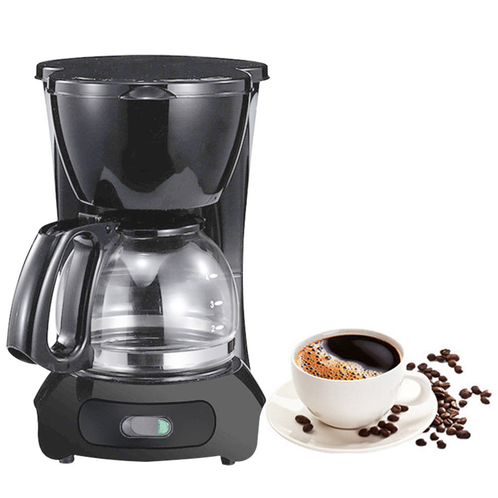 Hotel Room Semi Automatic Mini Electric Office Filter Tea Coffeemaker Machine And Home Small Portable Manual Drip Coffee Maker