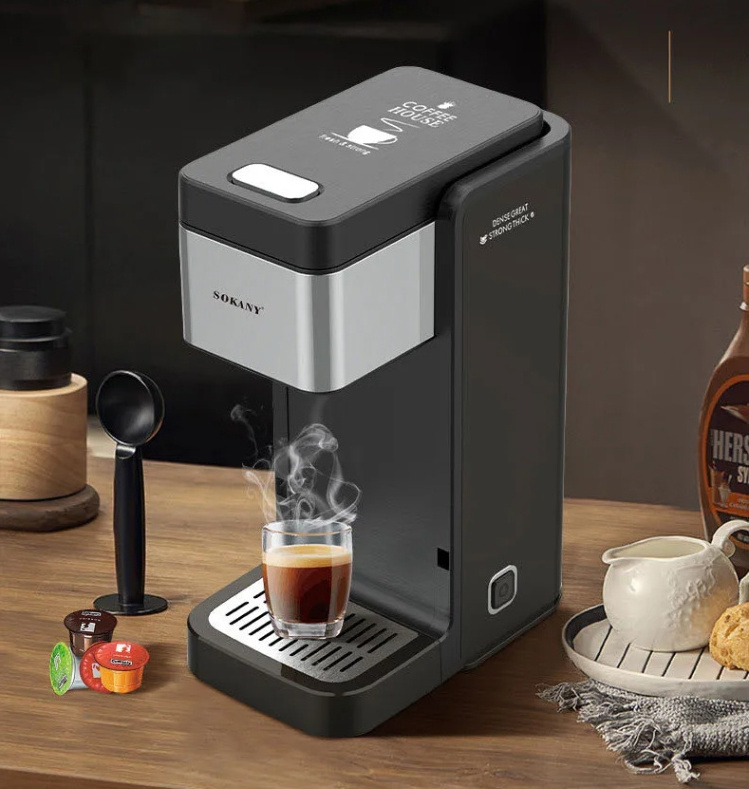 Multi-functional Drip Commercial Automatic Electrical Smart Coffee Maker Machine Vending Roasting Coffee Maker For Home Use