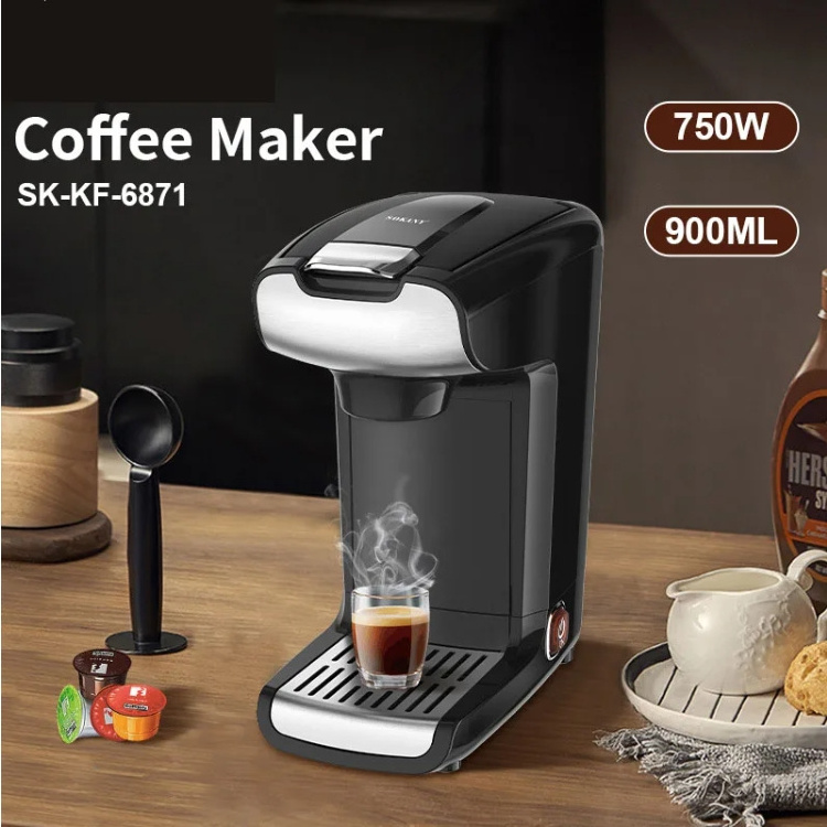 Multi-functional Drip Commercial Automatic Electrical Smart Coffee Maker Machine Vending Roasting Coffee Maker For Home Use