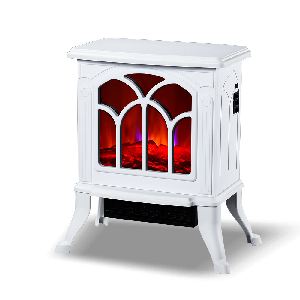 1500w  Portable Free Standing Bedroom Space Heating Stove Heater Electric Fire Place Fireplace With Thermostat Control