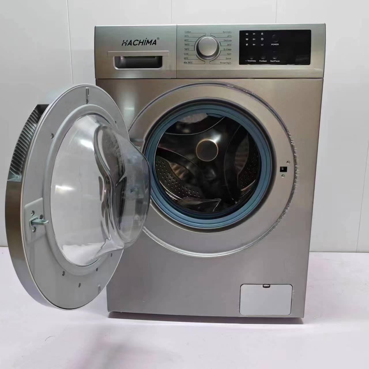 10KG Front Loading Single Stainless Steel Tub Fully Automatic Clothes Washing Machine