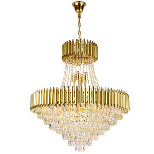 New Design Modern Glass Ceiling Lamp Shades Indoor  crystal home dining room decoration chandelier lighting fixture