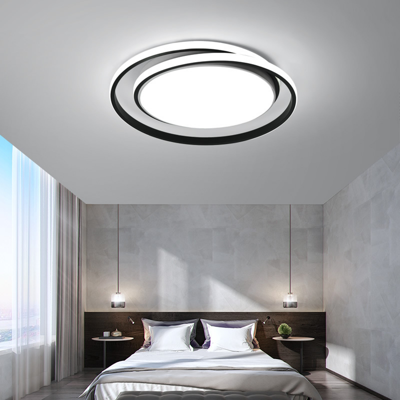 Postmodern Ceiling Lights For Hallway Bedroom Hotel Acrylic LED Celling Lamp Indoor Creative Round Light Ceiling