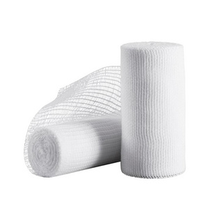 absorb elastic cotton sterile medic gauze bandage roll sterile 100%cotton