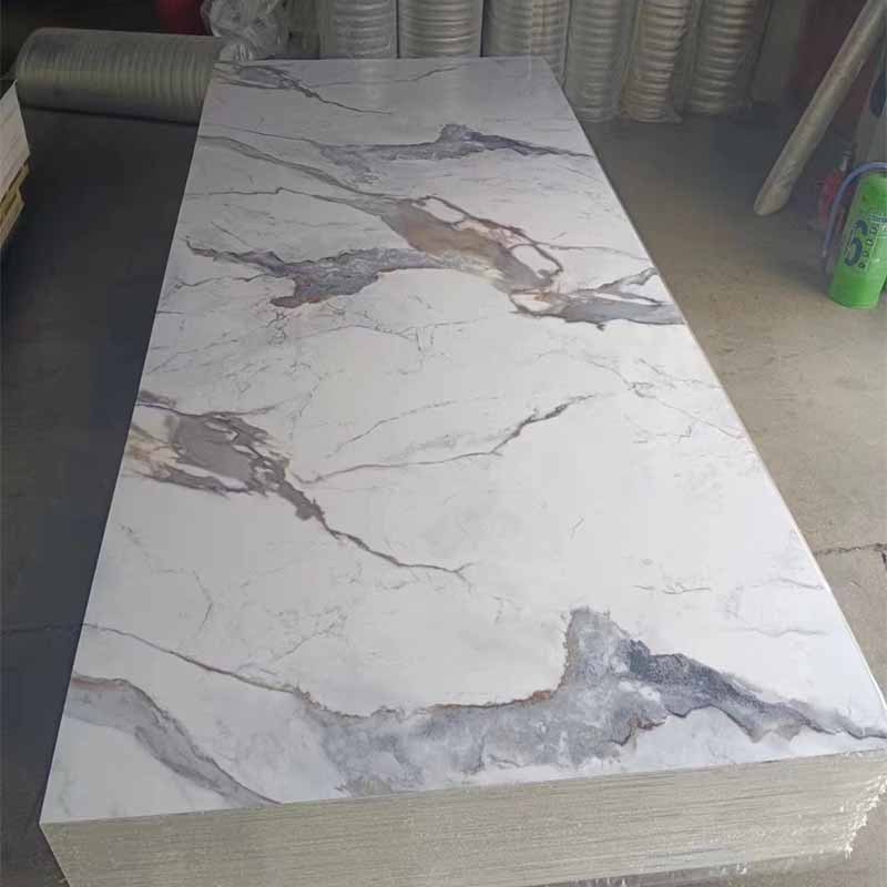 High Density 2Mm Uv Board Flex Plastic Wall Panel Pvc Marble Sheet