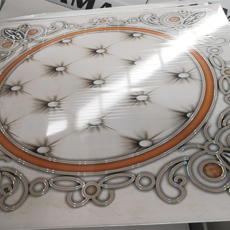 Factory Customized Pattern Decorative Drop Ceiling Design For Interior Pvc Ceiling Panel shower panels pu stone panels