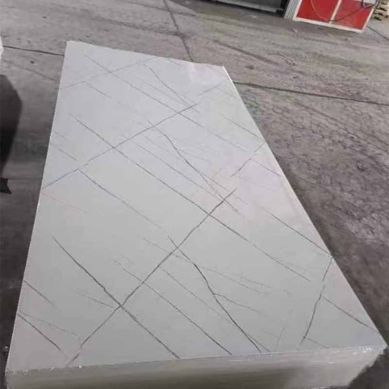 PVC Marble Board UV Coating Imitation Plastic Marble Sheet For Wall Panel Decoration