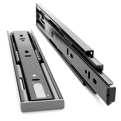 Telescopic Soft Close Bottom Mount Drawer Slide Conceal Channel Hidden Drawer Slide