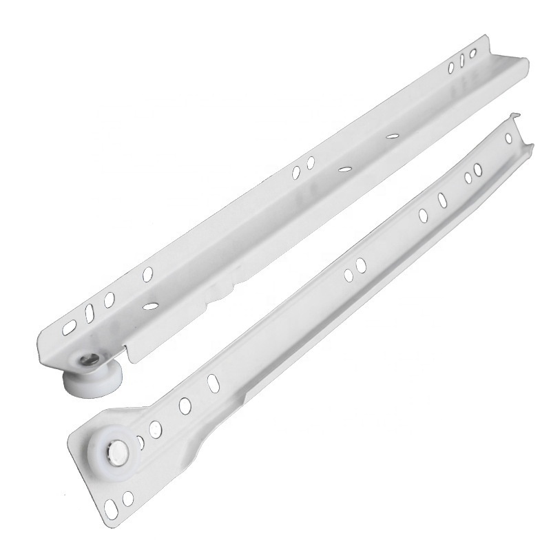 Replace Drawer Track Hardware  Self-Closing Design Fits Most Bottom/ Side-Mounted Drawer Systems Drawer Slide Kit