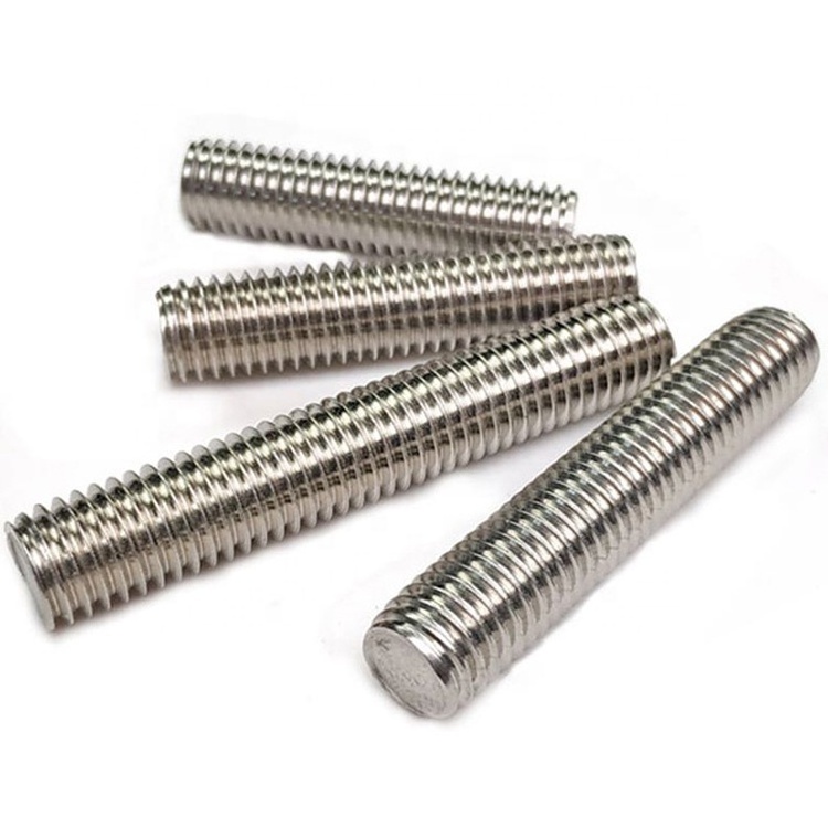 Hardware Fasteners Stainless Steel 304 M6 M8 All Threaded Rods Stud Bolts