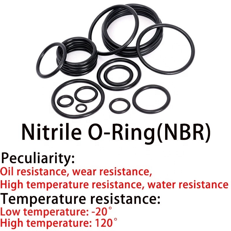 China's Rubber Supplier Good Quality Manufacturer Nbr Hnbr Epdm Fkm Aflas Ffkm Variety Size O-ring