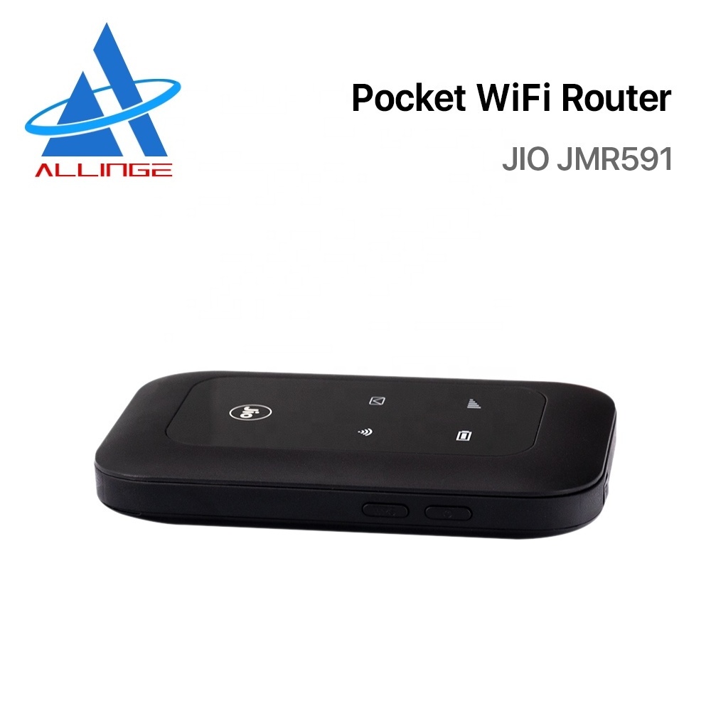 ALLINGE DRD2075 JIO JMR591 Mini Router Mobile Wifi Pocket Modem 4G LTE Wireless Router with SIM Card