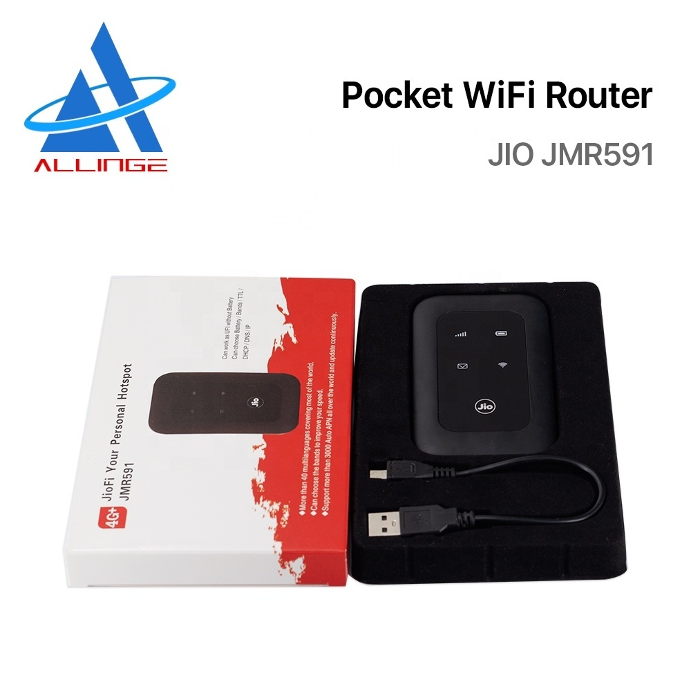 ALLINGE MDZ2672 4G Hotspot Wifi Wireless Router JioFi 150mbps Portable WIFI Router