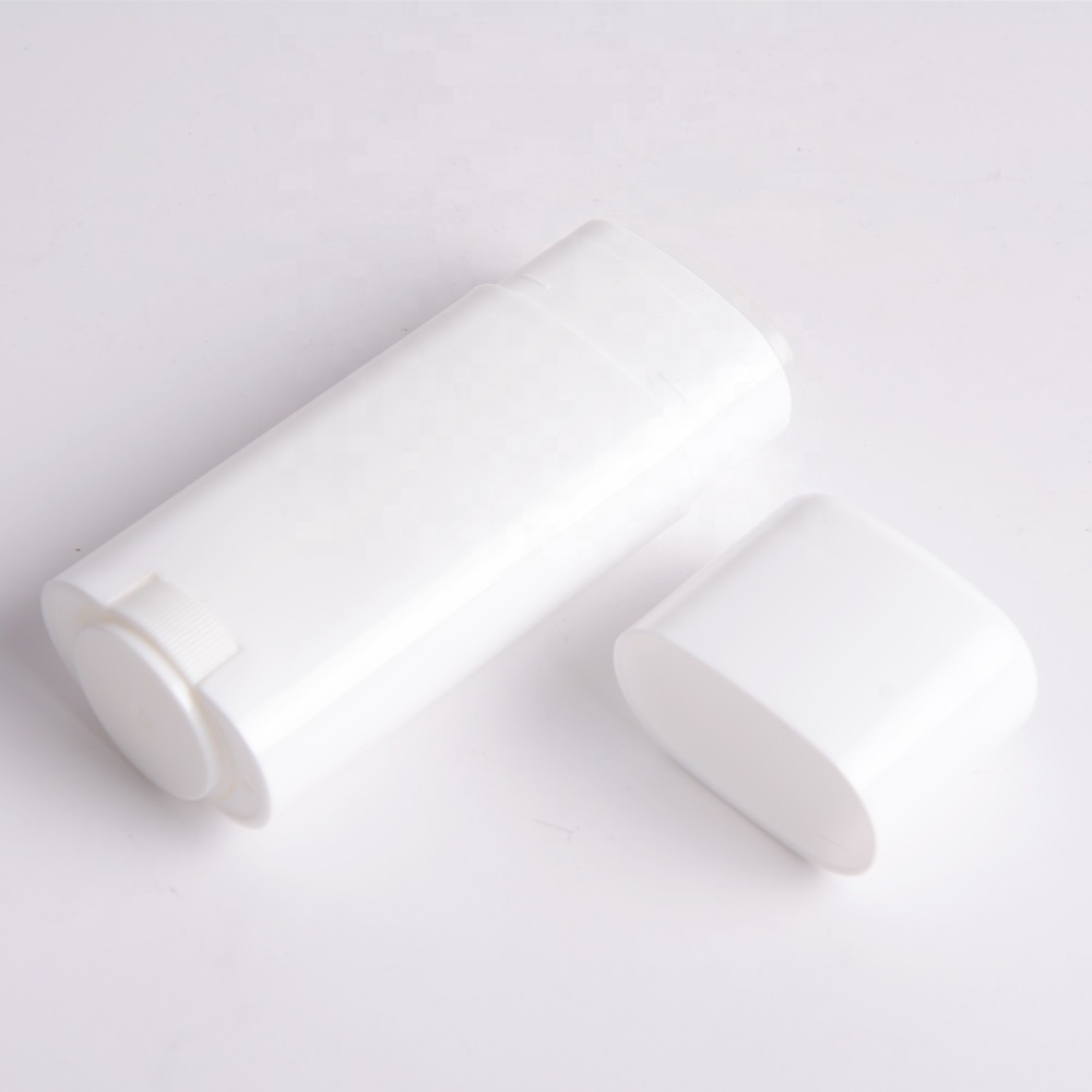 Empty 15ml small PP plastic deodorant glue stick container bottle