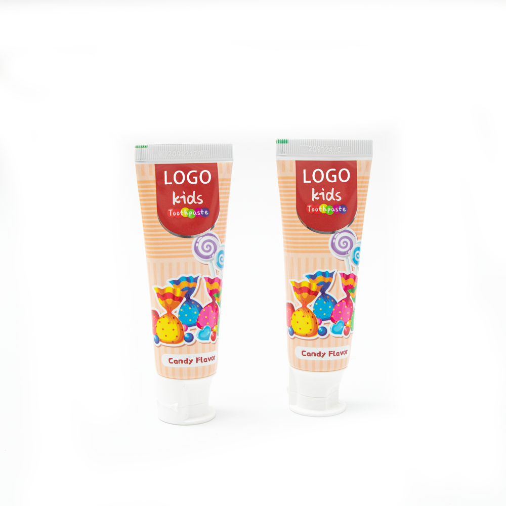 Whitening fluoride free Candy Flavored Kid Toothpaste