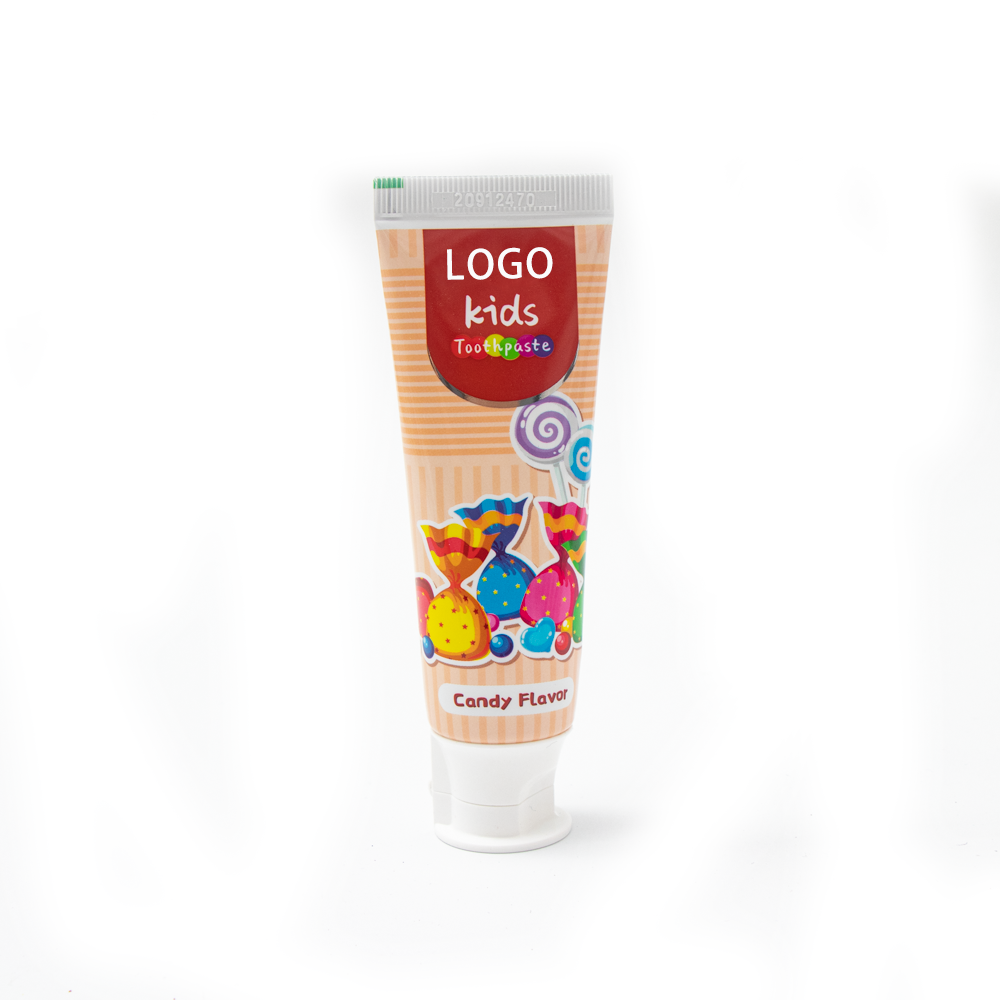 Whitening fluoride free Candy Flavored Kid Toothpaste