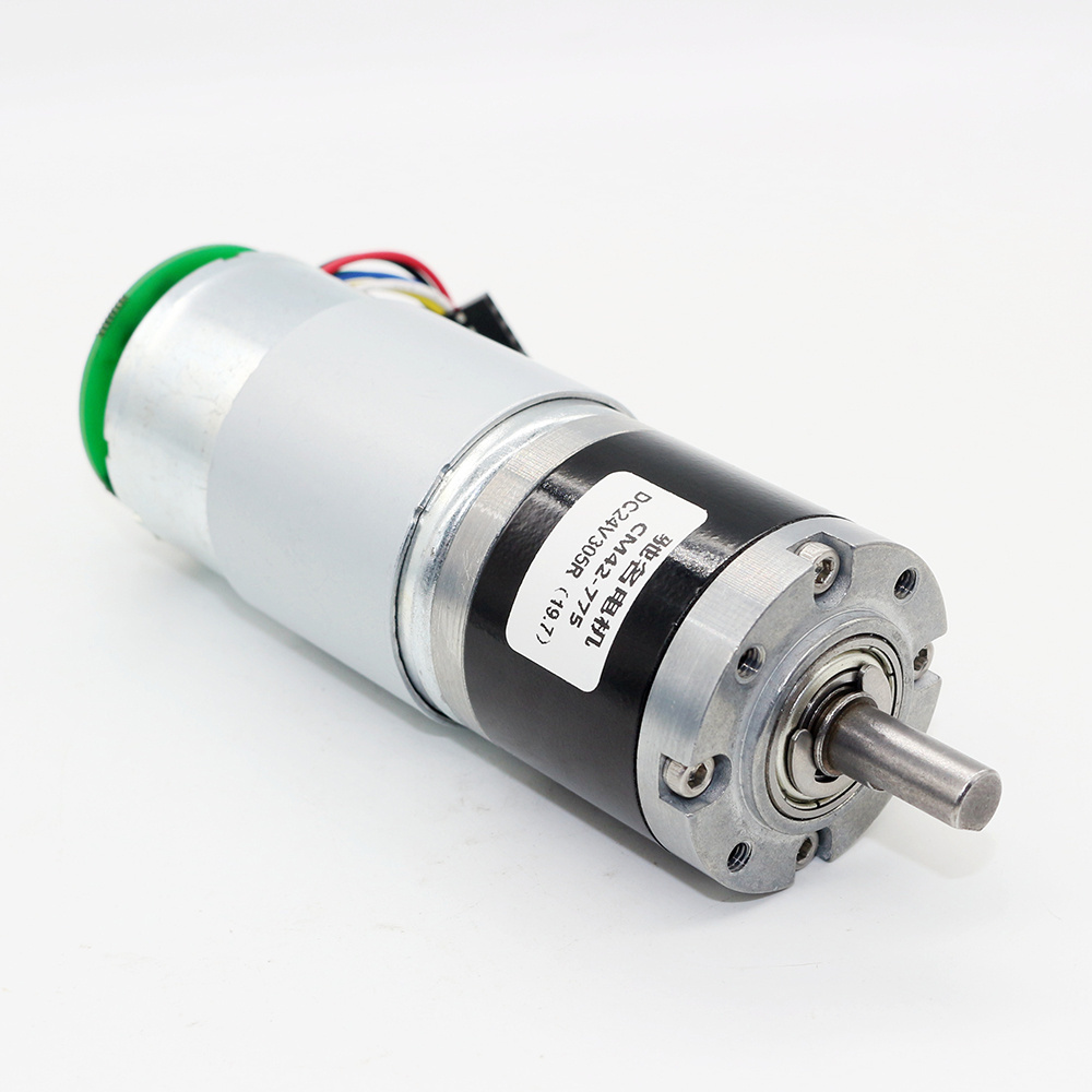 High Torque DC 12V 24V Planetary Gear Motor Long Life Low Speed Adjustable Speed Reversible Metal Gear Shaft Diameter 6MM Or 8MM